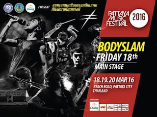 Bodyslam (2016) Live Pattaya Music Festival